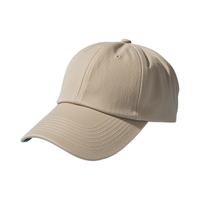 Venta caliente gorra de béisbol promocional personalizada al por mayor para hombres de moda de algodón sólido liso sombrero de tela Oxford estilo Dobby Dot