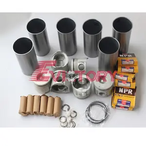 Kit cylindre-piston pour Isuzu, cylindre de piston, 6BD1, 6BD1T, livraison gratuite