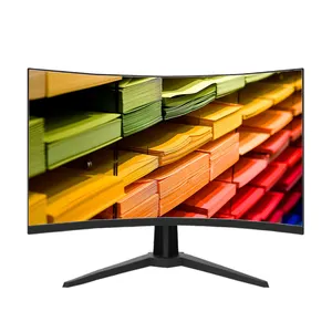 Hot Selling Curved Monitor Computer Desktop Wide Screen Gaming Monitor 4K 32 27 24 inch 144Hz PC Monitor