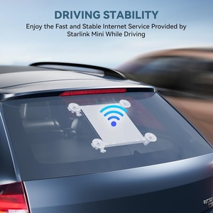 Per Starlink Mini <span class=keywords><strong>ventosa</strong></span> Kit di montaggio per auto ABS supporto per supporto di aspirazione del veicolo per tetto apribile auto RV/lunotto anteriore/lunotto posteriore - Product Image 4