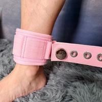 Ensemble de menottes souples pour la fixation des membres, pour patients agités en milieu hospitalier, attaches pour poignets et chevilles avec sangles à verrous magnétiques à dégagement rapide