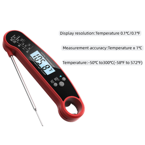 वाटरप्रूफ डिजिटल इंस्टेंट मीट पढ़ा मांस डिजिटल फूड थर्मामीटर पिज्जा ओवन थर्मामीटर - Product Image 2
