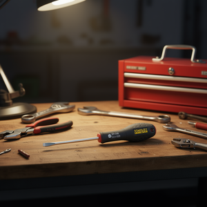 Destornillador Stanley Fatmax de 5.5 x 100 mm con Punta Plana, Herramienta de Precisión - Product Image 3