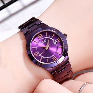 Célèbre couple de créateurs montre automatique certificat de pierres précieuses montre mécanique de luxe en acier inoxydable 904L montre d'affaires - Product Image 6
