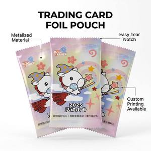 Sacchetto Termoretraibile in <span class=keywords><strong>Plastica</strong></span> Monouso per Carte da Gioco Personalizzate OEM Professionali in PET/PE con Stampa Rotocalco e Sigillatura a Caldo - Product Image 1