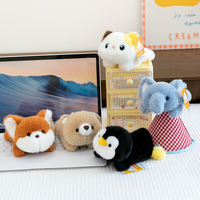 Juguete de Peluche Pequeño y Compacto, Suave al Tacto, Adorable Compañero de Escritorio, Muñeco de Peluche para Regalo en Supermercados
