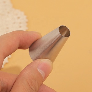 Bocchette per Pasticceria 2A 25MM Senza Saldature in Acciaio Inossidabile 304 Ecologiche Personalizzabili per Decorazione Torte e Biscotti - Product Image 5