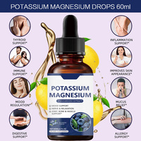 Gouttes liquides OEM Stress Comfort avec glycinate de magnésium, bromélaïne, teinture de vitamines pour adultes