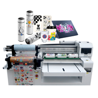 Impresora UV Todo en Uno de Alta Precisión 6090 con Rieles Dobles Silenciosos para Impresión de Etiquetas de Cristal, Tazas y Fundas de Teléfono