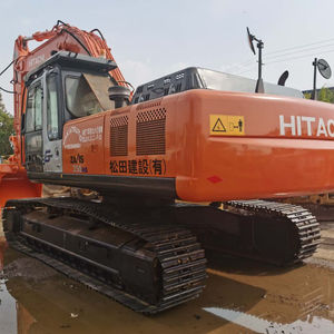 Excavadora Hitachi de segunda mano en buenas condiciones, motor de bomba Isuzu con núcleo de peso operativo de 7 toneladas, caja de cambios, excelente motor sobre orugas - Product Image 2