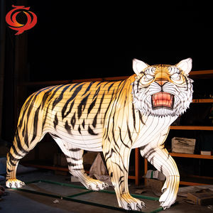 โคมไฟไหมจีนซีกงรูปสัตว์สำหรับเทศกาลดีวาลี รอมฎอน วันวาเลนไทน์ และวันรับปริญญา - ไฟ LED กันน้ำ ขายตรงจากโรงงาน - Product Image 5