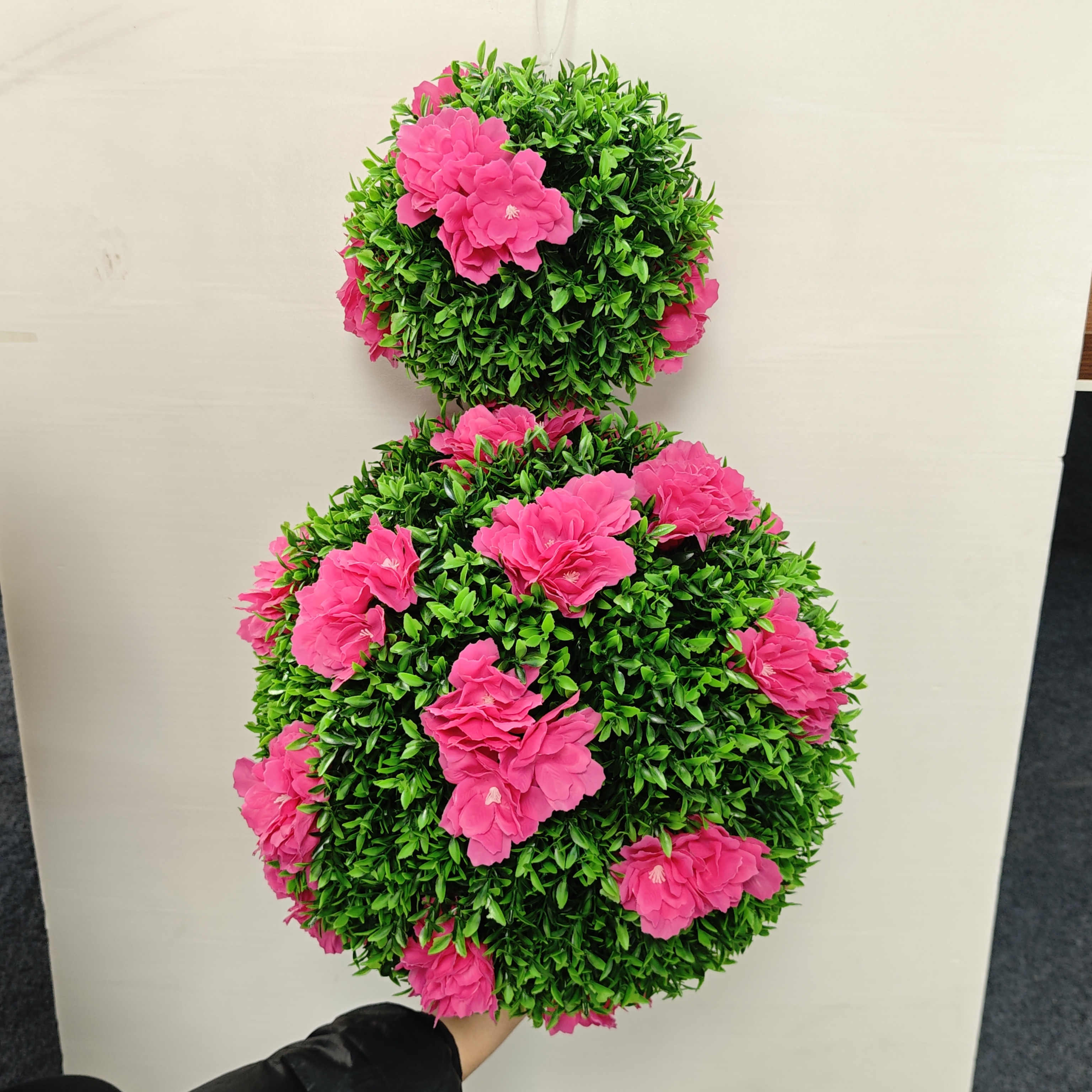 christmas grass with balls