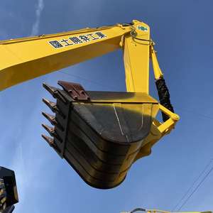 Excavatrice d'occasion Komatsu PC200 du Japon, 20 tonnes, excavatrice de taille moyenne, traxcavatrice, matériel de construction - Product Image 5