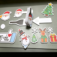 Accessoires de photomaton rétro écologiques et amusants personnalisés, panneaux en mousse PVC à impression numérique double face, très demandés pour les fêtes