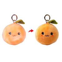 Muñeco de Peluche Pequeño Personalizado con Diseño Propio, Juguete Infantil, Llavero de Frutas con Relleno de Algodón PP y Técnicas de Bordado, MOQ Bajo
