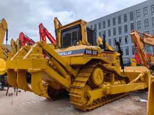 รถดันดิน CAT D6R มือสอง สภาพดี ชั่วโมงการทำงานต่ำ ประหยัดน้ำมัน ประสิทธิภาพเสถียร ระบบไฮดรอลิกเดิมๆ ขาย - Product Image 4