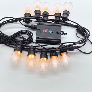 Led Light <b>Strings</b> 14 Bulbs Outdoor Camping Waterproof Decorative Lights For Tent <b>Garden</b> Party - Product Image 2