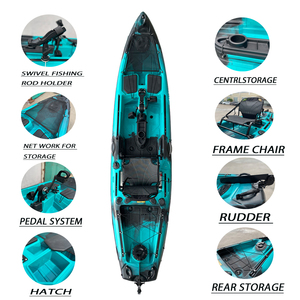 Kayak Individual con Motor para Pesca, Fabricación China, Venta Caliente - Product Image 3