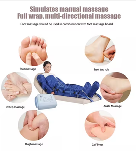 Heet! Pressotherapie Luchtdruk 16 Kanalen Lichaam Lymfedrainage Massage Vetvermindering Presoterapia Lichaam Pressotherapie Apparaat - Product Image 3