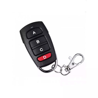 Control Remoto Inteligente a Prueba de Agua de 433.92MHz con 4 Teclas para Clonar Puertas de Garaje