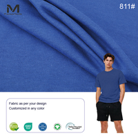Tissu interlock durable testé en laboratoire, certifié OEKO-TEX, pour vêtements de nuit durables certifiés GOTS et design élégant extensible de qualité supérieure 811 #