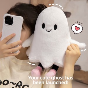 Halloween Pompoen Spook Schattig Klein Monster Pluche Speelgoed Pop Nieuwe Stijl Grensoverschrijdende Beer Knuffel PP Katoen Mesh Handgewassen - Product Image 2