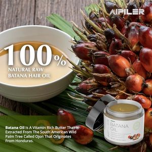 Aceite de Batana crudo de Honduras, ingredientes orgánicos y naturales sin refinar-Promueve el crecimiento y grosor del cabello para hombres y mujeres - Product Image 3