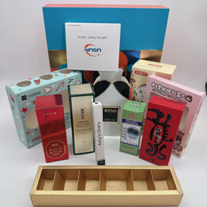 화장품 상자 매트 라미네이션 에센셜 오일 콘택트 렌즈 용 포장 아이 섀도우 홍당무 치약-코팅지 폴더형 - Product Image 6