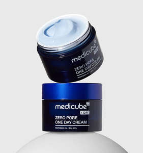 Crème visage quotidienne MEDICUBE Zero Pore One Day 60g, soin coréen pour la peau, avec extrait de perle pour le soin des pores et l'hydratation, article tendance - Product Image 2
