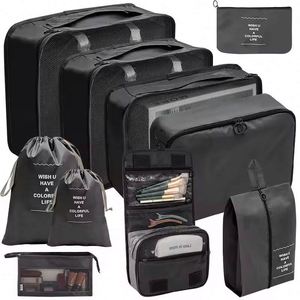 Muestra Gratis: Set de 10 Bolsas Plegables para Cosméticos, Ropa, Zapatos, Almacenamiento Digital, Bolsa de Viaje con Cierre de Cordón - Product Image 5