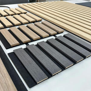 Paneles Acústicos de Madera para Pared, Textura de Roble Natural, Estilo Personalizado para Hoteles y Apartamentos, <span class=keywords><strong>Aislamiento</strong></span> Acústico Interior - Product Image 2