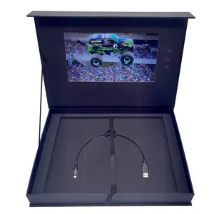 High Quality 5/7/10 Inch Hd Digital Gift Boxes Video Brochure Box With Lcd Screen