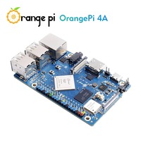 Orange Pi 4A RAM 4GB Allwinner Mini PC WiFi BT5.0 BLE M2 NVMe SSD 2 atasan NPU papan pengembangan papan tunggal