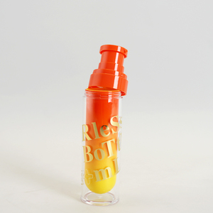 2025 Phong Cách Mới Vòng kem lỏng huyết thanh du lịch chai rõ ràng 50ml phun nhựa container mỹ phẩm không có không khí bơm chai - Product Image 5