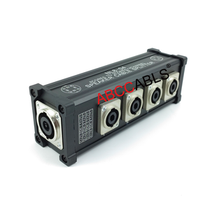 4CH âm thanh nhôm hộp NL8-NL4 loa với 8Pin 4pin nl8 để nl4 nl4 để nl2 Bộ chuyển đổi hộp - Product Image 2