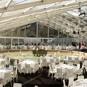 Tente de décorations de fête de <span class=keywords><strong>mariage</strong></span> en PVC imperméable durable de luxe à l'extérieur personnalisée - Product Image 5