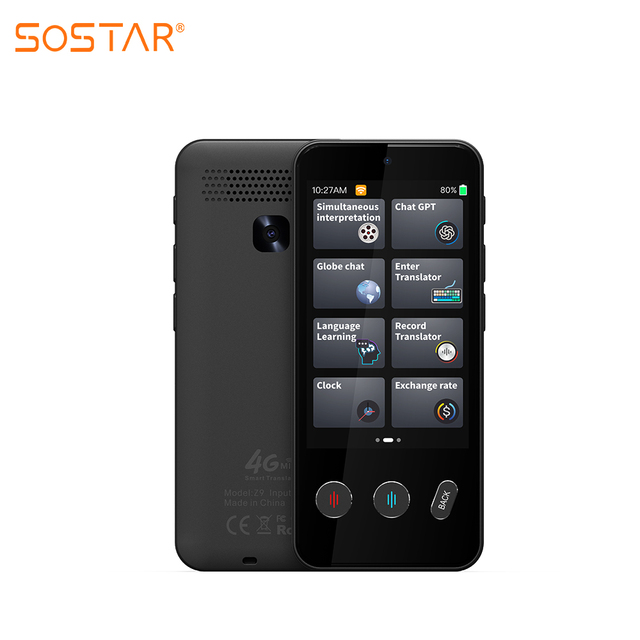 Online/Offline Translator 138 Languages Accurate Translation for Travel Business Learning Supports 4G & WiFi Android System