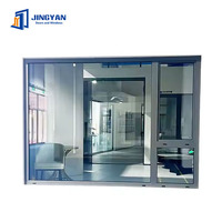 Ventanas de Aluminio con Marco Abatible de Aleación de Aluminio, Malla de Acero Inoxidable, Doble Acristalamiento Ignífugo para Villas