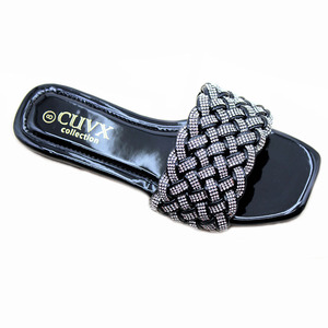 Sandales plates pour femmes, populaires et décontractées, idéales pour l'été et la plage, antidérapantes, résistantes à l'usure, tendance - Product Image 4