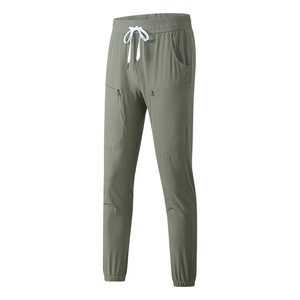 Pantalon d'entraînement décontracté et respirant à séchage rapide pour hommes, confortable, ample, en toile, droit, nouvelle mode d'été - Product Image 1