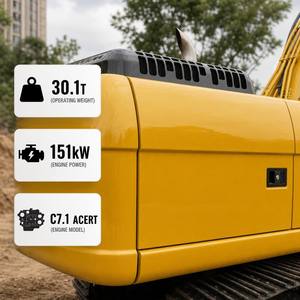 Máquina Hidráulica para Movimiento de Tierras de 152KW de Alta Potencia para Proyectos de Minería y Canteras con Control Remoto Industrial Inalámbrico - Product Image 5