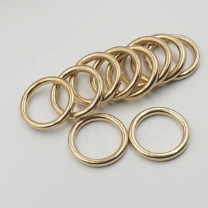 Argola de Latã<span class=keywords><strong>o</strong></span> Sólido 10mm-38mm, Fivela de Metal Sem Costura para Gancho de Bolsa, Acessórios Fortes para Bolsas, Tamanhos 12mm-32mm - Product Image 4