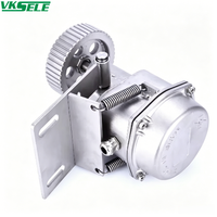Détecteur de glissement pour convoyeur VKSELE DH-III en acier inoxydable 304, type poulie, avec interrupteur de surveillance de vitesse zéro, IP65, AC220V/DC24V, SPDT, 60W