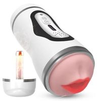 Nouveaux jouets sexuels masculins très vendus masturbateur électrique bonnet de masturbation oral vaginal pour hommes Sextoy pour hommes au prix d'usine