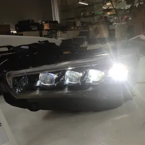 Tam led far NISSAN Infiniti için q50L siyah konut LD 2015-2019