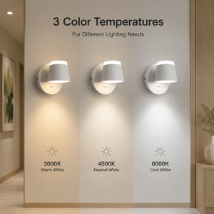 Modern Acrylic Led <b>Wall</b> <b>Light</b> 8W CCT Selectable Adjustable Metal Body For Bedroom Corridor Indoor Home Decoration - Product Image 4
