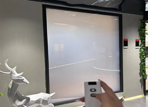 Pellicola Elettrica Oscurante PDLC per Casa Intelligente, Autoadesiva per Vetri, 91% PDLC Trasparente, Pellicola Intelligente PDLC per Porte Interne in Vetro - Product Image 1