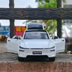 รถโมเดลอัลลอยด์ไดแคสต์ขนาด 1:24 แบบขายส่ง รุ่นอเมริกัน รุ่น <span class=keywords><strong>Y</strong></span> ประตูเปิดได้ ของสะสม รถโลหะแบบดึงถอยหลัง ของเล่นสะสม - Product Image 4