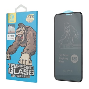 <span class=keywords><strong>Protection</strong></span> d'écran en verre trempé 18D anti-espionnage, verre de téléphone 3D imperméable pour <span class=keywords><strong>iPhone</strong></span> - Product Image 5