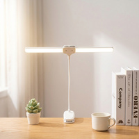 Lámpara de Escritorio LED de 4000 mAh con Clip USB C, Luz Dual con 3 Modos de Color y Atenuación Gradual para Comercio Minorista y Distribuidores